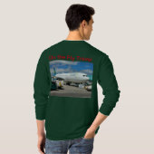 オンザフライトラベルエアリンガス長袖 Tシャツ (裏面フル)