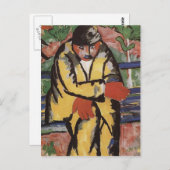 オンザブールバードbyカジミール・マレビッチ ポストカード (正面/裏面)