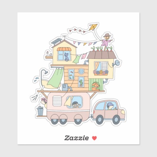 オンザロードファミリーキャンピングトレーラー シール (シート)