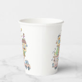 オンザロードファミリーキャンピングトレーラー 紙コップ (右)