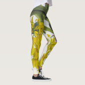 オンシジウムコンカラーヴィンテージリンデニアオーキズ レギンス (右)