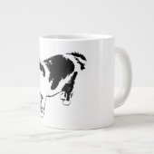 オンスの前の休止 ジャンボコーヒーマグカップ (正面右)