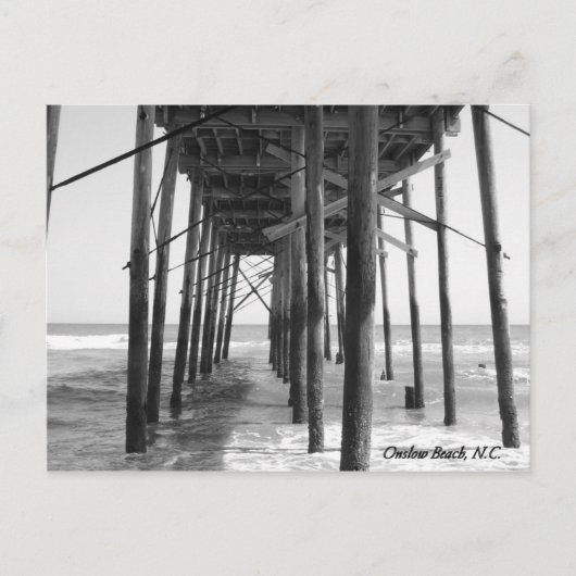 オンスロービーチNC ポストカード (正面)