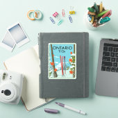 オンタリオでスキーを シール (iPadカバー)