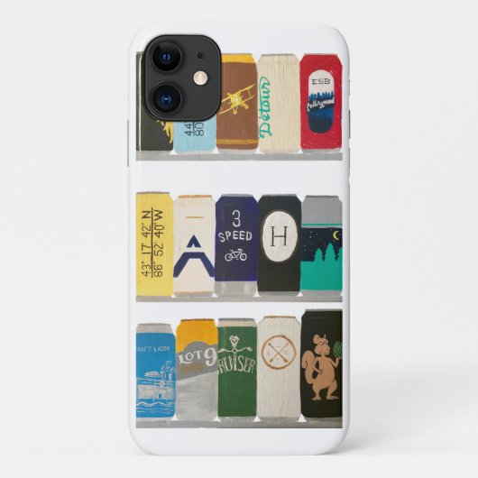 オンタリオのクラフトビール缶 Case-Mate iPhoneケース (裏面)