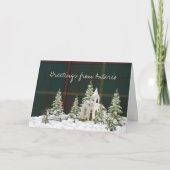 オンタリオの元の地方のタータンチェック シーズンカード (正面)