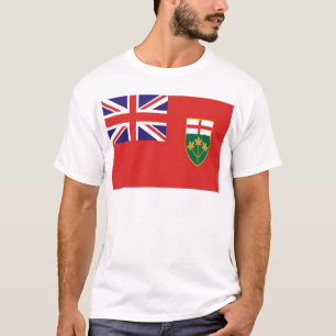 オンタリオの旗 Tシャツ
