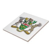 オンタリオの紋章 タイル (側面)