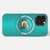 オンタリオパイク魚釣り iPhoneケース (裏面横)