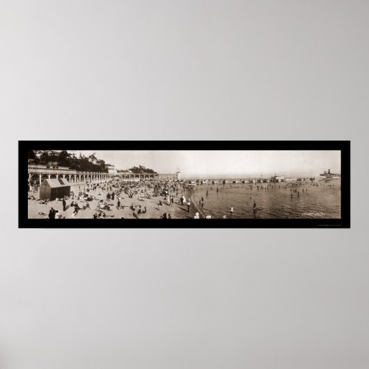 オンタリオ州カナダ入浴写真1911 ポスター (正面)