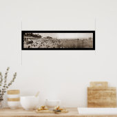 オンタリオ州カナダ入浴写真1911 ポスター (キッチン)