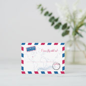 オンタリオ州カナダ航空便シーティングカー結婚ドの プレイスカード (スタンド正面)