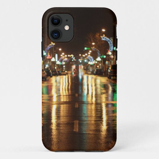 オンタリオ州キングストンの夜の市街地 Case-Mate iPhoneケース (裏面)