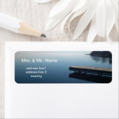 オンタリオ州キングストン湖。湖の美しい写真… ラベル (インサイチュ)