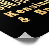 オンタリオ州トロントの観光スポットと名所 ポスター (角)