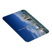 オンタリオ州トロントのCNタワーとスカイドーム マグネット (右側)