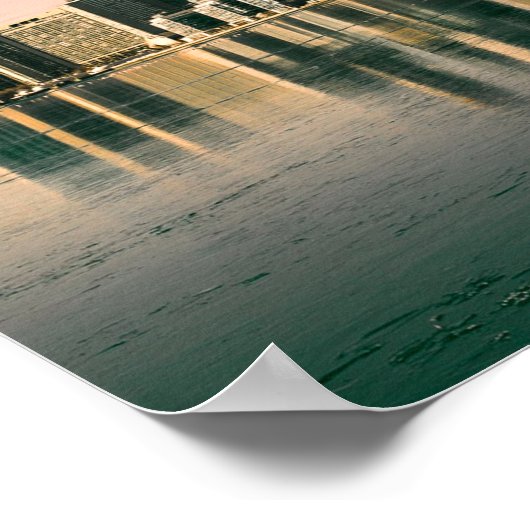 オンタリオ州トロントキャピタルカナダシティスカイライン ポスター (角)