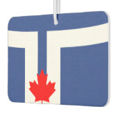 オンタリオ州トロント国旗 カーエアーフレッシュナー (左)