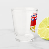 オンタリオ州旗 ショットグラス (左)