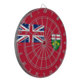 オンタリオ州旗 ダーツボード (正面左)