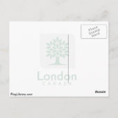 オンタリオ州旗 ポストカード (裏面)