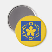 オンタリオ州旗 マグネット (正面/裏面)