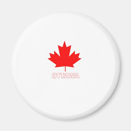 オンタリオ州，オタワ マグネット (正面)