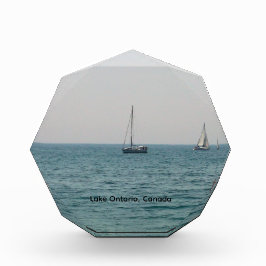 オンタリオ湖の帆船 フォトブロック