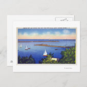 オンタリオ湖の眺め ポストカード (正面/裏面)