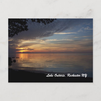 オンタリオ湖、ニューヨーク州ロチェスター ポストカード