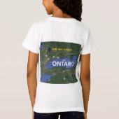 オンタリオ湖 Tシャツ (裏面)
