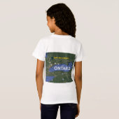 オンタリオ湖 Tシャツ (裏面フル)