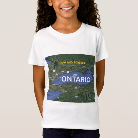 オンタリオ湖 Tシャツ (正面)