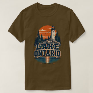 オンタリオ湖 Tシャツ