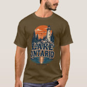 オンタリオ湖 Tシャツ (正面)