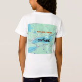 オンタリオ湖 Tシャツ (裏面)