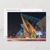 オンタリオ王室の博物館(ROM)、トロント、カナダ ポストカード (正面/裏面)