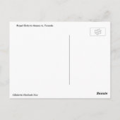 オンタリオ王室の博物館(ROM)、トロント、カナダ ポストカード (裏面)