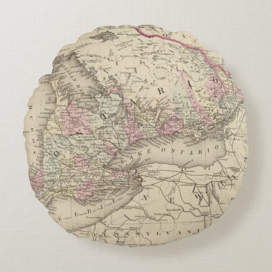 オンタリオ2 ラウンドクッション (正面)