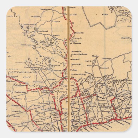 オンタリオ3 スクエアシール (正面)