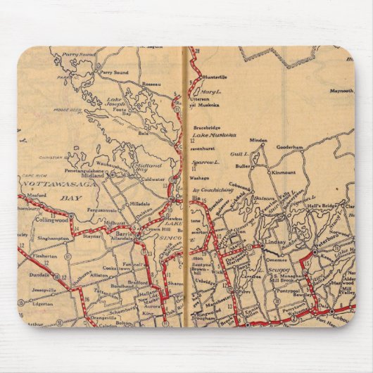 オンタリオ3 マウスパッド (正面)