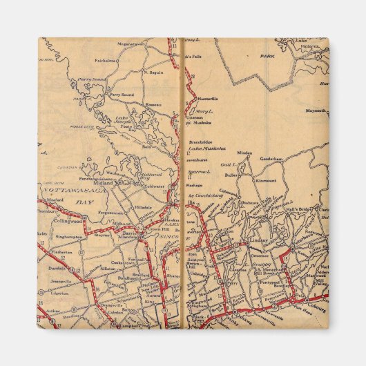 オンタリオ3 マグネット (正面)