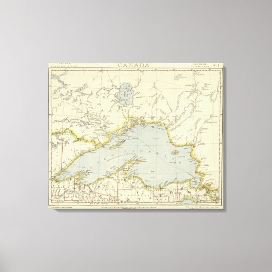 オンタリオ，カナダ キャンバスプリント (正面)