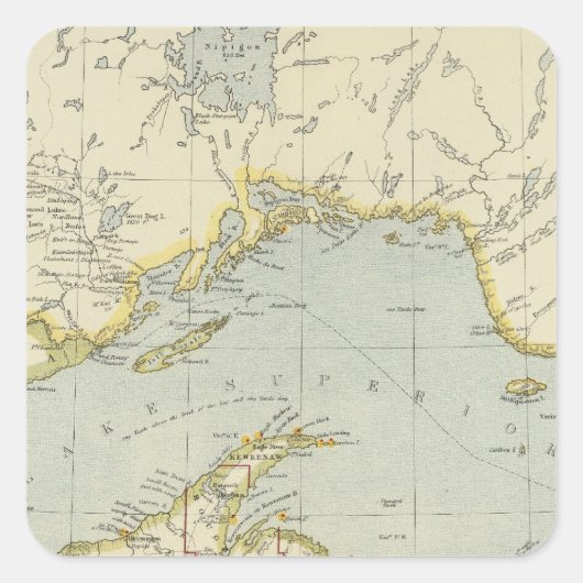 オンタリオ，カナダ スクエアシール (正面)