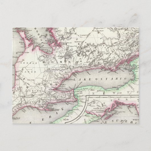 オンタリオ，カナダ ポストカード (正面)