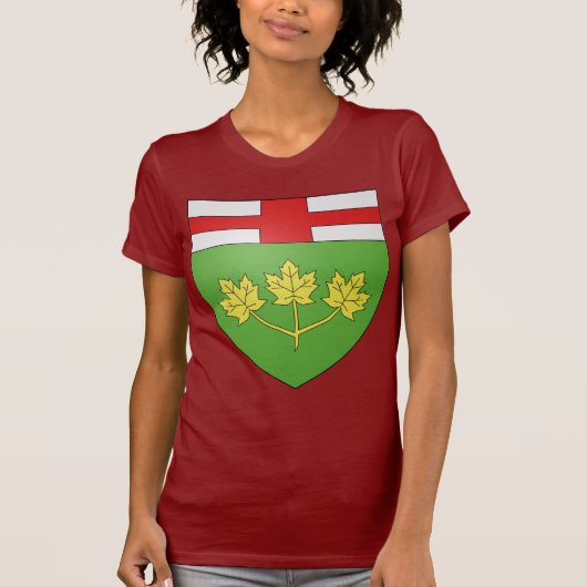 オンタリオ、カナダ Tシャツ (正面)