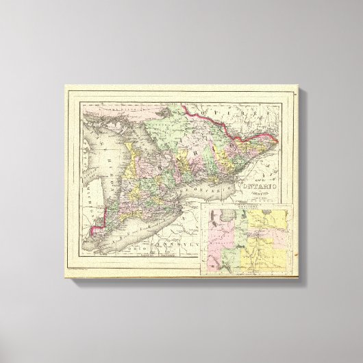 オンタリオ キャンバスプリント (正面)