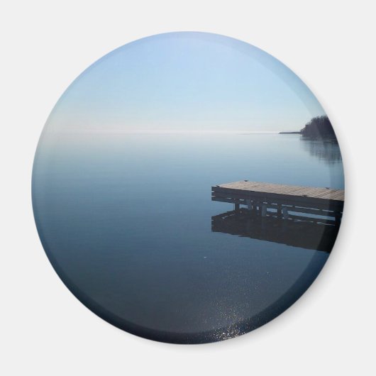 オンタリオ，キングストン湖 マグネット (正面)