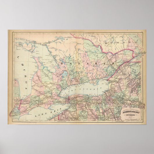 オンタリオ ポスター (正面)