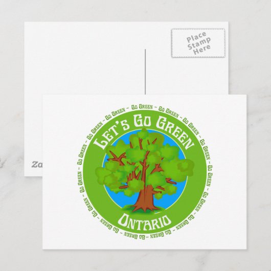 オンタリオ ポストカード (正面/裏面)